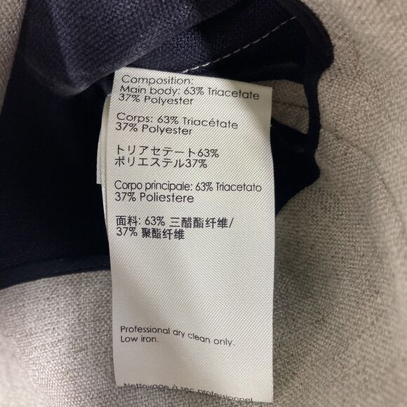 3.1 Phillip Lim Top Womens 4 Gray Peplum Sleeveless Modern Blouse Asymmetrical - Picture 10 of 16